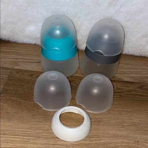 Nanobebe Silicone Baby Bottles